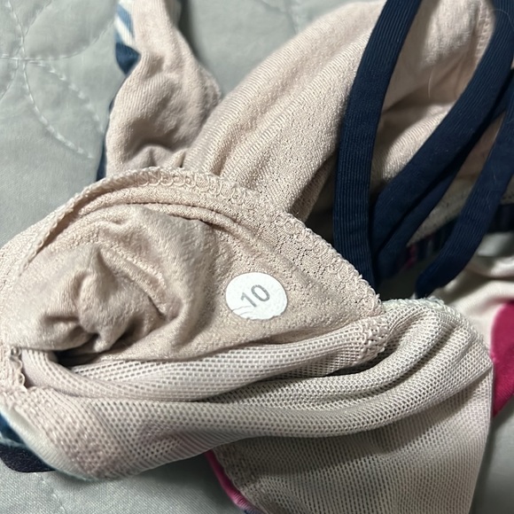 Lululemon Free To Be Bra Inky Floral Ghost Inkwell Bumble Berry / Inkwell - Picture 6 of 6